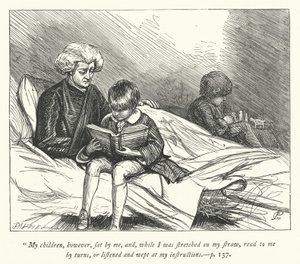 Illustration for The Vicar of Wakefield (engraving) by George John Pinwell