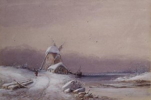 Winter Landscape by George Knox