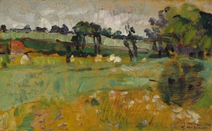 Ceres, Fife by George Leslie Hunter