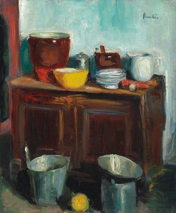 Kitchen Utensils by George Leslie Hunter