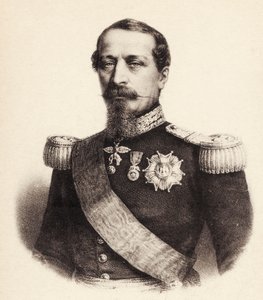 Portrait of the French Emperor Napoleon III