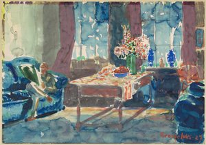 Self-Portrait: Interior of My New York Apartment