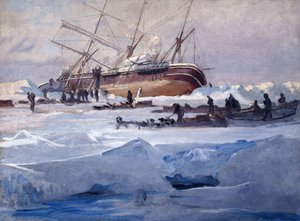 The Endurance Crushed in the Ice of the Weddell Sea, October 1915