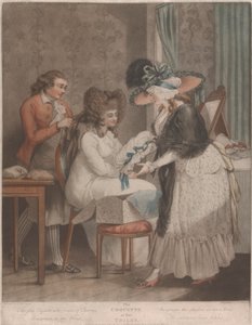 The Coquette at Her Toilet