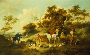 The Death of the Fox by George Morland