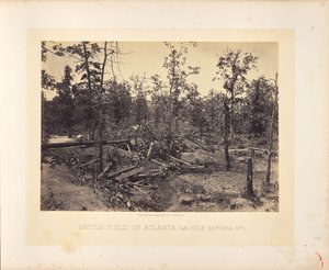 Battle Field of Atlanta, Georgia, July 22, 1864, No. 1 by George N. Barnard