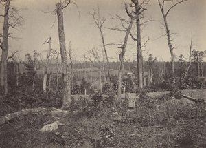 Battle Ground of Resacca, Georgia by George N. Barnard