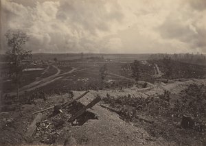 Battle Ground of Resacca, Georgia No. 4 by George N. Barnard
