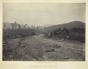 Buzzard Roost, GA by George N. Barnard