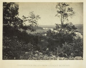 Chattanooga Valley from Lookout Mountain