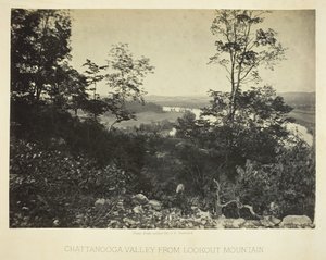 Chattanooga Valley from Lookout Mountain