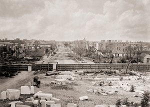 Columbia, South Carolina, USA after 1865 Fire