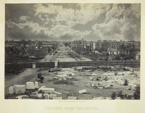 Columbia from the Capitol by George N. Barnard