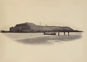 Fort Sumpter, 1860s by George N. Barnard