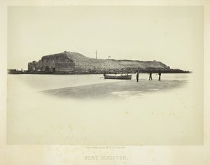 Fort Sumter, 1865-66 by George N. Barnard