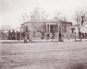 Headquarters of General Sherman or Thomas, Chattanooga by George N. Barnard