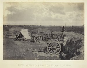 Rebel Works in Front of Atlanta, GA, No. 4
