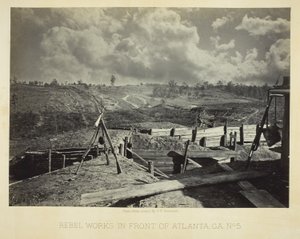 Rebel Works in Front of Atlanta, GA, No. 5