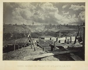 Rebel Works in Front of Atlanta, GA, No. 5