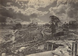 Rebel Works in Front of Atlanta, Georgia No. 1