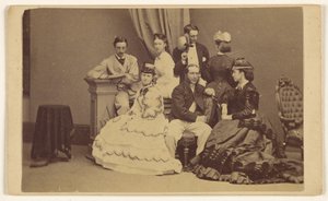 Portrait of an Unidentified Group: Four Women and Three Men