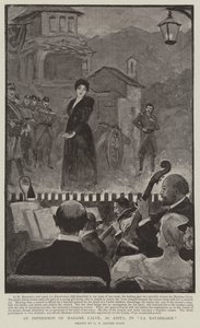 An Impression of Madame Calve, as Anita, in La Navarraise