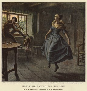 How Elsie Danced for Her Life by George Percy Jacomb Hood