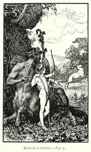 The Iliad: Boyhood of Achilles by George Percy Jacomb Hood