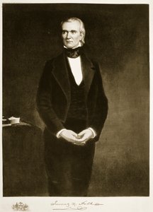 James K. Polk, 11th President of the United States of America by George Peter Alexander Healy