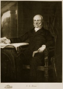 John Quincy Adams, 6th President of the United States of America (photogravure) by George Peter Alexander Healy