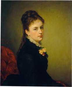 Roxana Atwater Wentworth by George Peter Alexander Healy