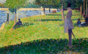 Study for La Grande Jatte, 1884-1885 by George Pierre Seurat