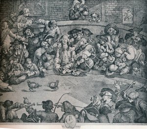 The Cock Pit, c1840 by George Presbury