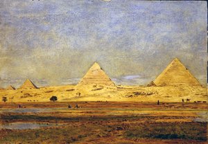 Pyramids and Sphinx of Giza