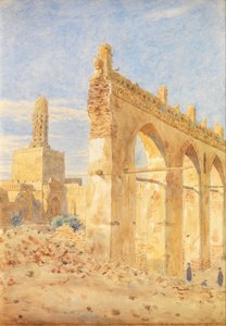 Ruins of the Gama al-Hakim, Cairo by George Price Boyce