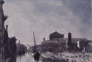 The Sacca Della Misericordia, Venice by George Price Boyce
