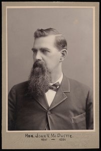 Portrait of John Van McDuffie by George Prince