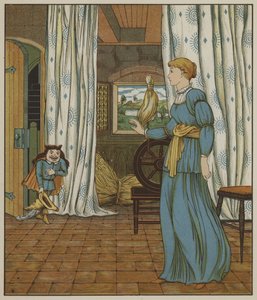 Illustration for Rumpelstiltskin by The Brothers Grimm