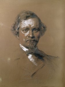 August Wilhelm Hofmann, German chemist, 1864 by George Richmond