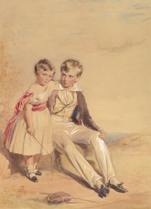 Portrait of Two Children, 1837