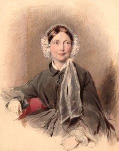 Portrait of an Unknown Woman by George Richmond