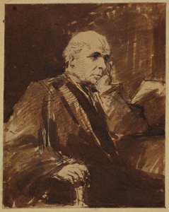 The Seated Man by George Richmond