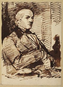 The Seated Man by George Richmond