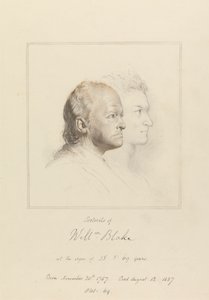 William Blake in Youth and Age by George Richmond