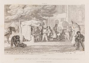 Fruit Stall, Paris, c.1821