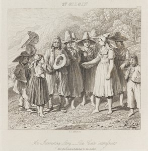 Interesting Story, St. Gilgin, c.1821 by George Robert Lewis