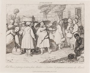 Milk Women, Ittenheim, c.1821