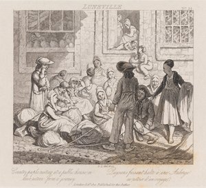 Peasants Resting, Luneville, c.1821