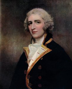 Captain William Bentinck, Naval Commander by George Romney
