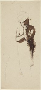 Child with a Hand to the Chin